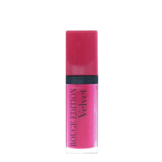 bourjois rouge edition velvet matte liquid lipstick 7.7ml ole flamingo! 6.7ml