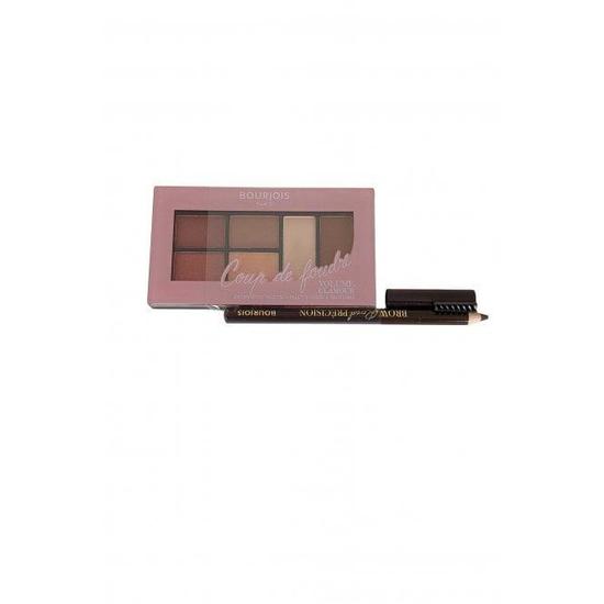 Bourjois Volume Glamour Volume Glamour Eyeshadow Palette 6 Shade Cute Look #03 Plus Eyebrow Pencil