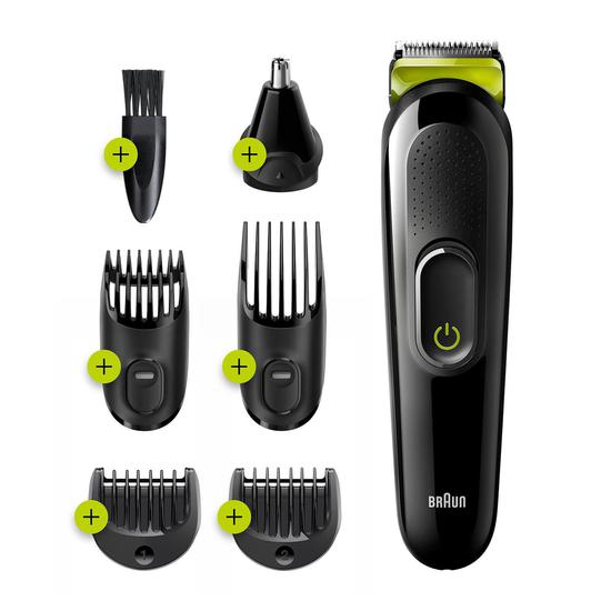 Braun All-In-One Trimmer MGK3221 6-in-1 trimmer with 5 attachments