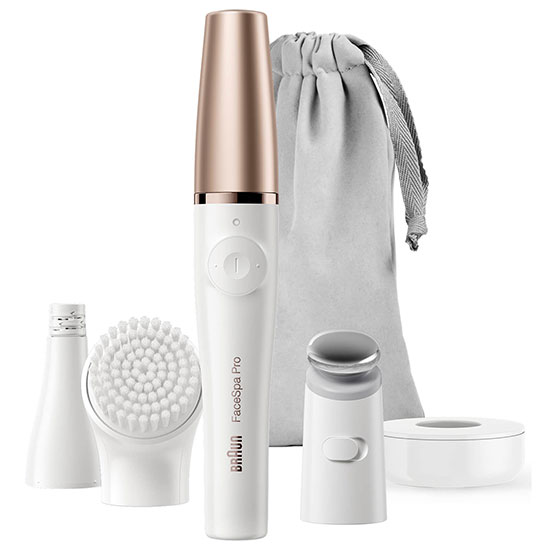 Braun Facespa Pro 911 Facial Epilator White/Bronze
