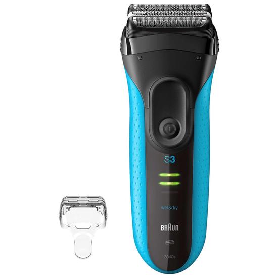 Braun Series 3+ 3040s Blue Electric Shaver