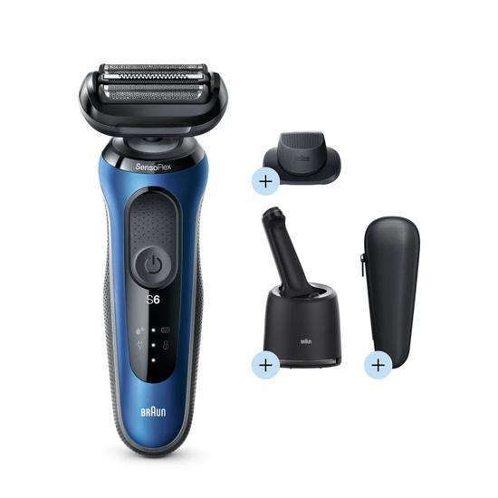 Braun Series 6 60-B7200cc Wet & Dry Shaver Blue