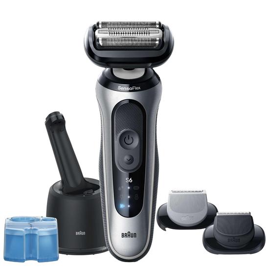 Braun Series 6 62-S7650CC Silver Electric Shaver