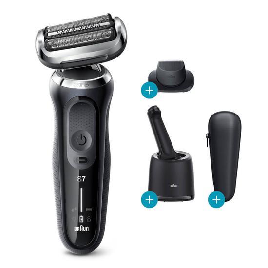 Braun Series 7 Master 70-N1200s Electric Shaver SmartCare Centre Black