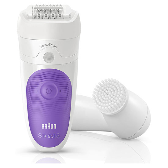 Braun Silk Epil 5 5/870 SensoSmart Epilator Purple