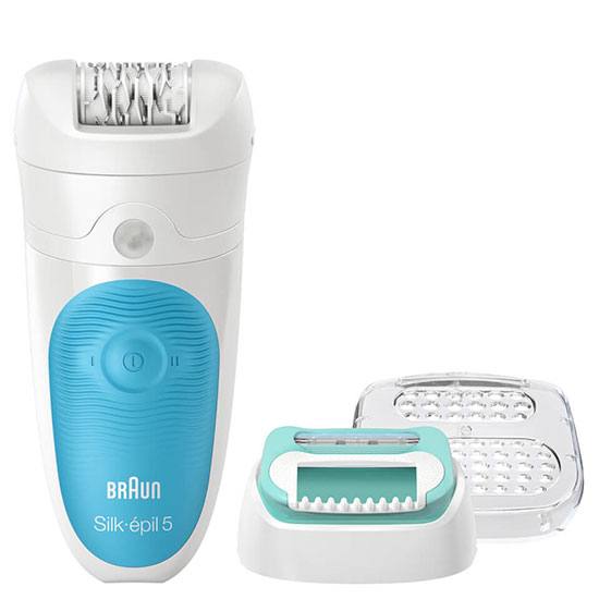 Braun Silk Epil 5 511 Wet and Dry Epilator White/Blue