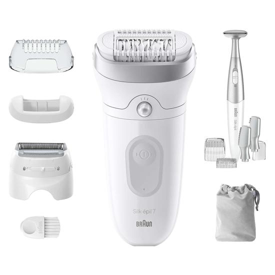 Braun Silk-epil 7 Epilator 7-241 White/Silver