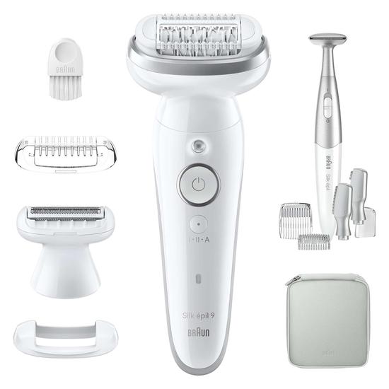 Braun Silk-epil 9 Epilator 9-041 White/Silver