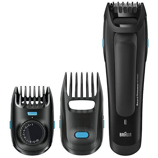 Braun MGK3021 All In One Beard & Hair Trimmer Black/Green ...