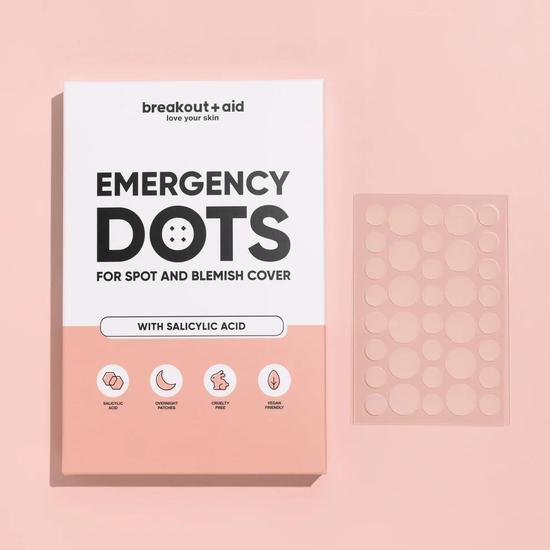 Breakout Aid Emergency Dots For Spots & Blemishes With Salicylic Acid