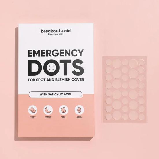 Breakout Aid Emergency Dots For Spots & Blemishes With Salicylic Acid