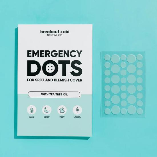 Breakout Aid Emergency Dots For Spots & Blemishes With Tea Tree Oil