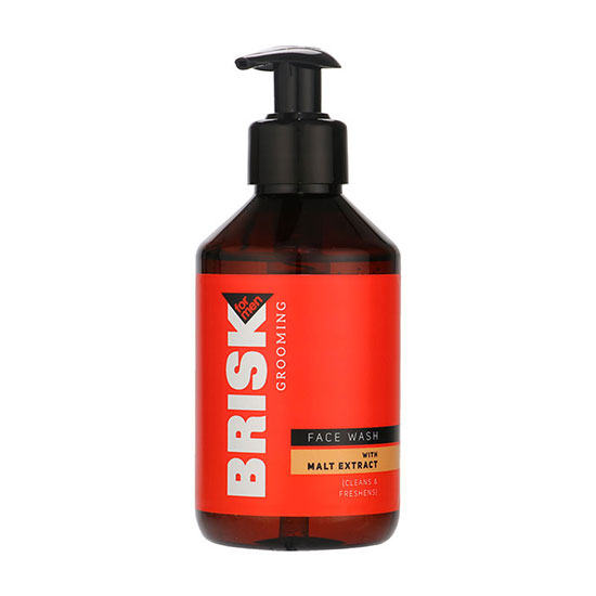 Brisk Malt Extract Face Wash 250ml