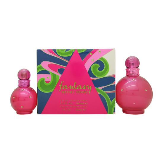 Britney Spears Fantasy Gift Set 100ml Eau De Parfum + 30ml Eau De Parfum