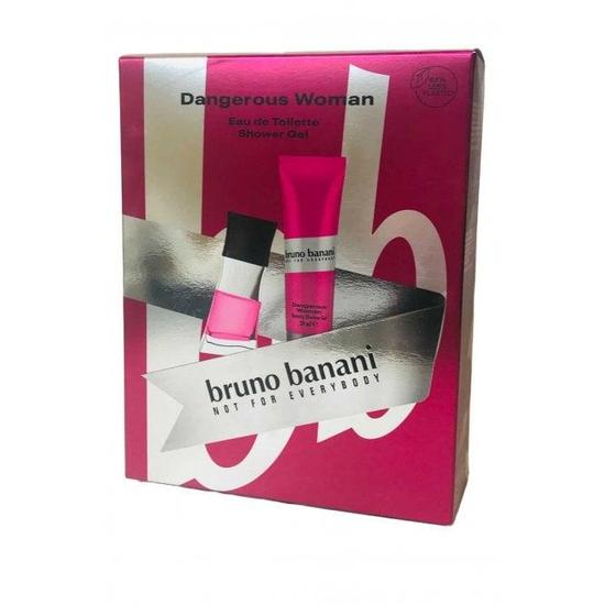 Bruno Banani Dangerous Woman Gift Set 30ml Eau De Toilette + 50ml Shower Gel