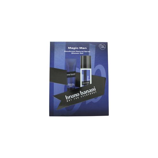 Bruno Banani Magic Man Gift Set 75ml Deodorant Natural Spray + 50ml Shower Gel