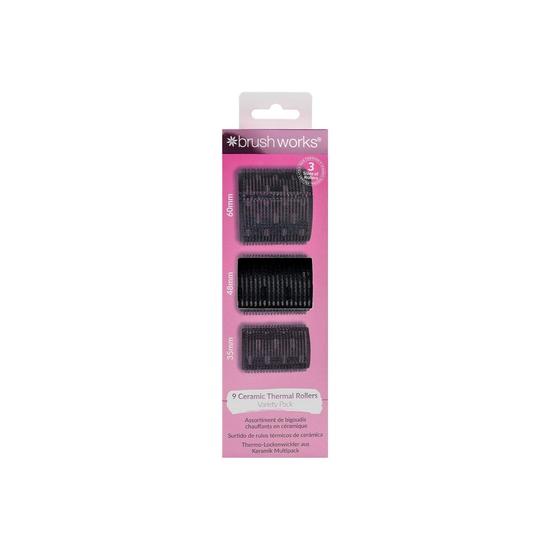 Brushworks Ceramic Thermal Rollers Variety Pack
