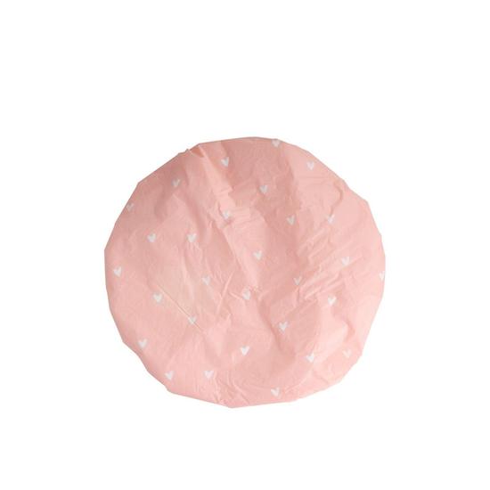 Brushworks HD Reversible Shower Cap Heart Pattern