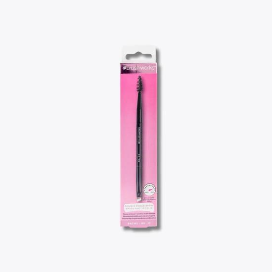 Brushworks No. 22 Double Ended Brow Brush & Spoolie