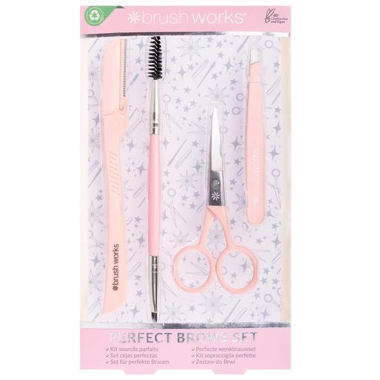 Brushworks Perfect Brows Set