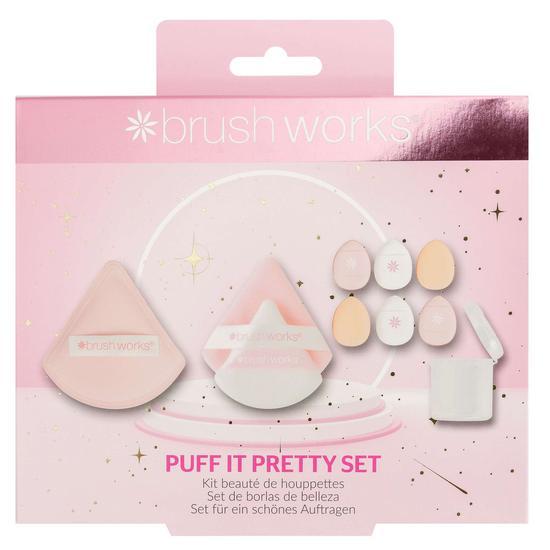 Brushworks Puff It Pretty Set
