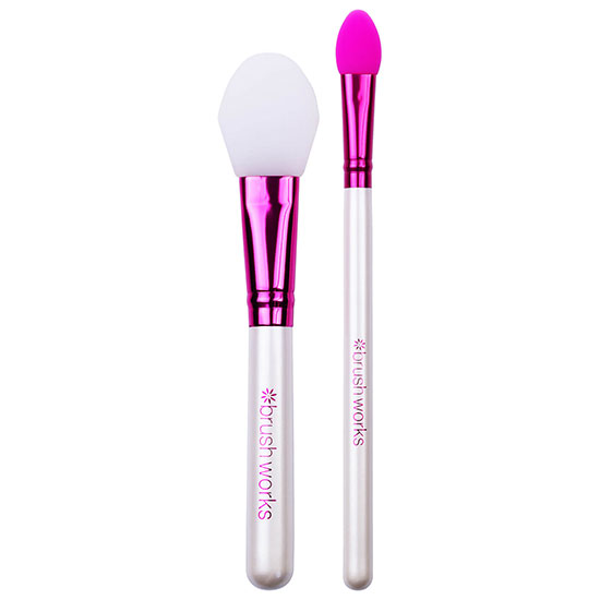 Brushworks Silicone Face Mask Applicators Set Of 2