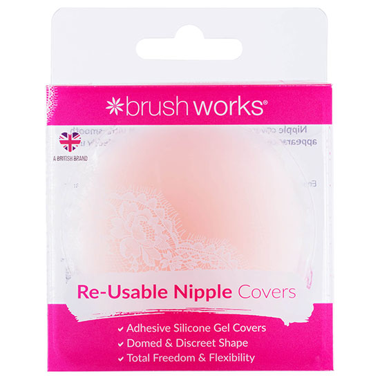 brushworks Silicone Nipple Covers