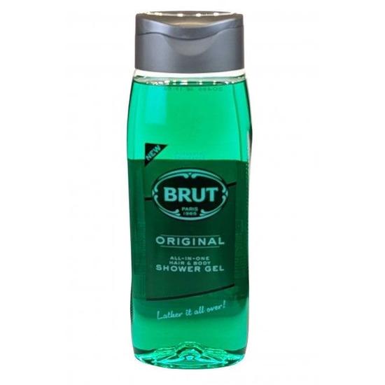 Brut Shower Gel All In One Hair & Body Original Authentic