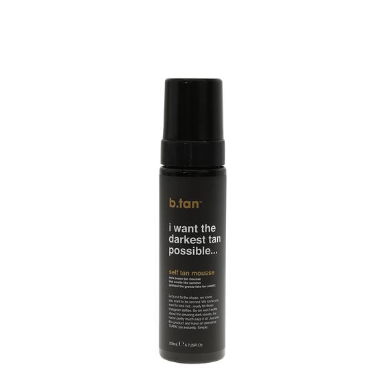 B.Tan I Want The Darkest Tan Possible Foam 200ml