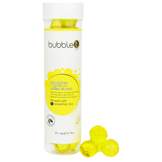 Bubble T Bath Pearls 25 x Lemongrass & Green Tea