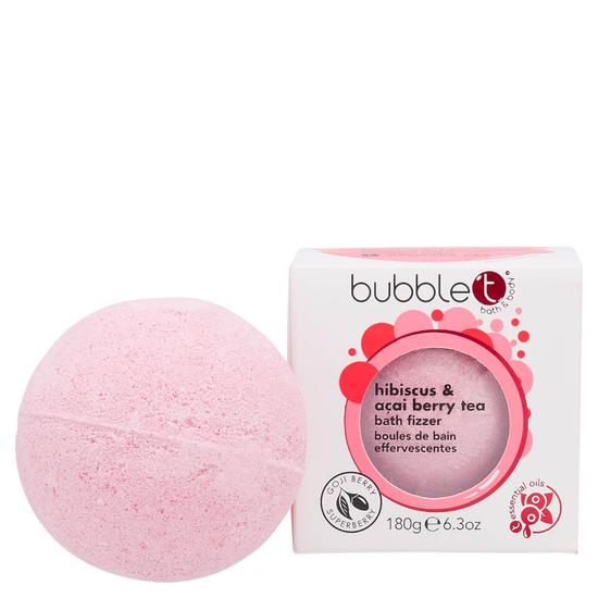Bubble T Bath Fizzer Hibiscus & Acai Berry Tea 180g