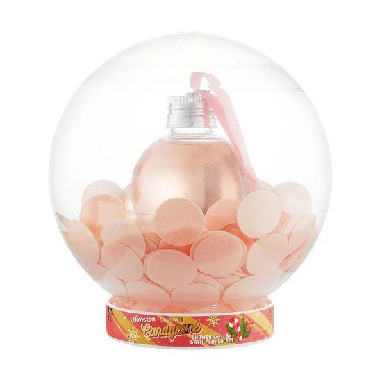 Bubble T Candy Cane Shower Gel Bauble Gift Set