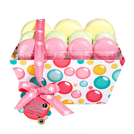Bubble T Macaron Bath Gift Set