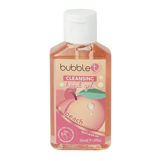 Bubble T Hand Sanitiser Gel Peach