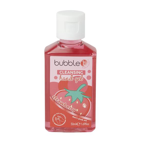 Bubble T Hand Sanitiser Gel Strawberry