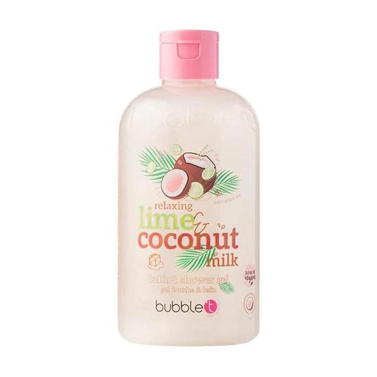 Bubble T Relaxing Lime & Coconut Milk Bath & Shower Gel
