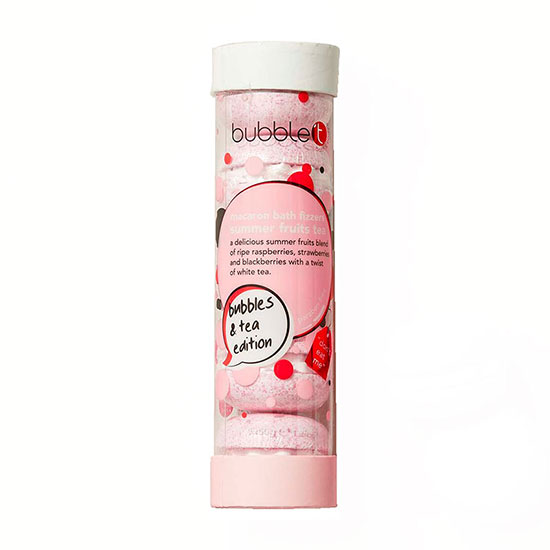 Bubble T Summer Fruits Tea Bath Bomb Fizzers 1