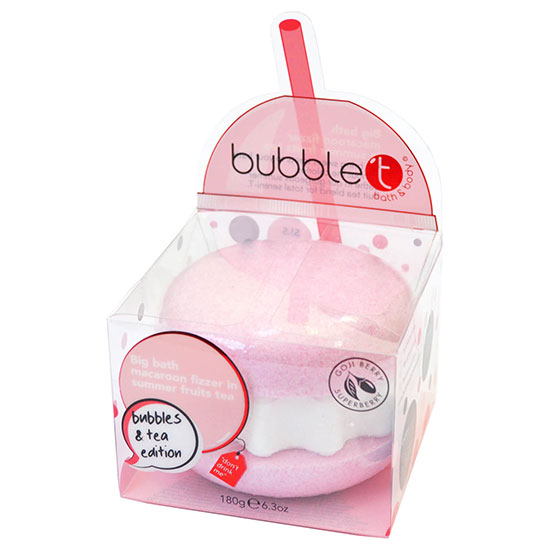 Bubble T Summer Fruits Tea Giant Bath Bomb Fizzer