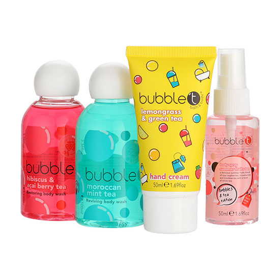 Bubble T Wash & Go Travel Set