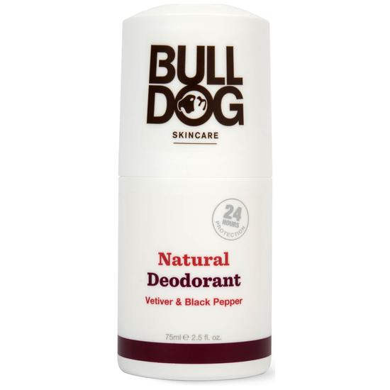 Bulldog Black Pepper & Vetiver Natural Deodorant 75ml