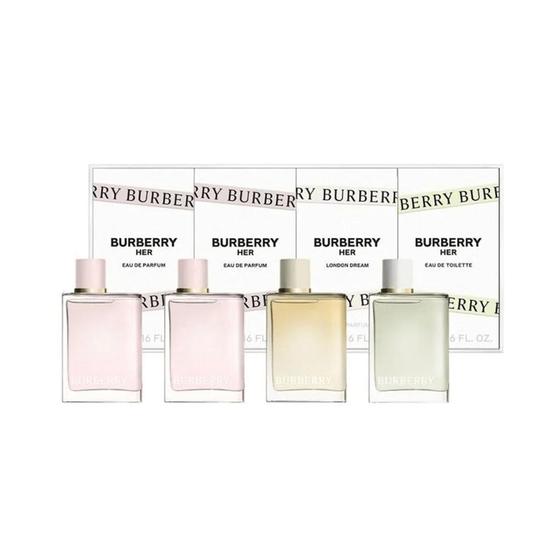 BURBERRY Her Miniature's Women's Perfume Gift Set 4 x 5ml