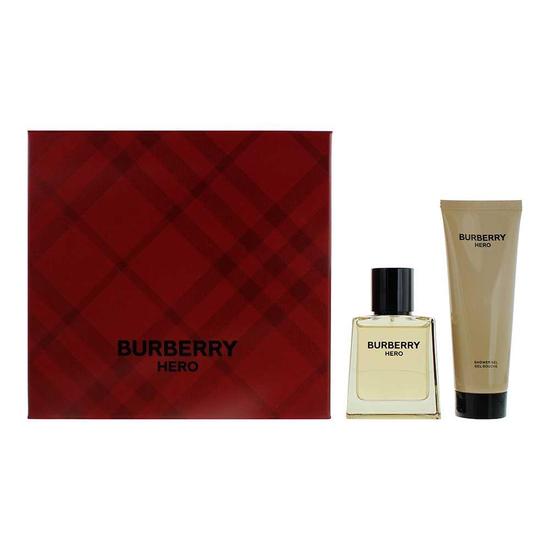 BURBERRY Hero Eau De Toilette 50ml + Shower Gel 75ml Gift Set For Him