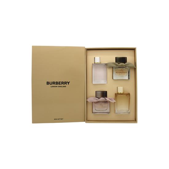 BURBERRY Miniature Gift Set Burberry Eau De Parfum + 5ml Burberry Her Eau De Toilette + 5ml Burberry Her London Dream 2 x 5ml