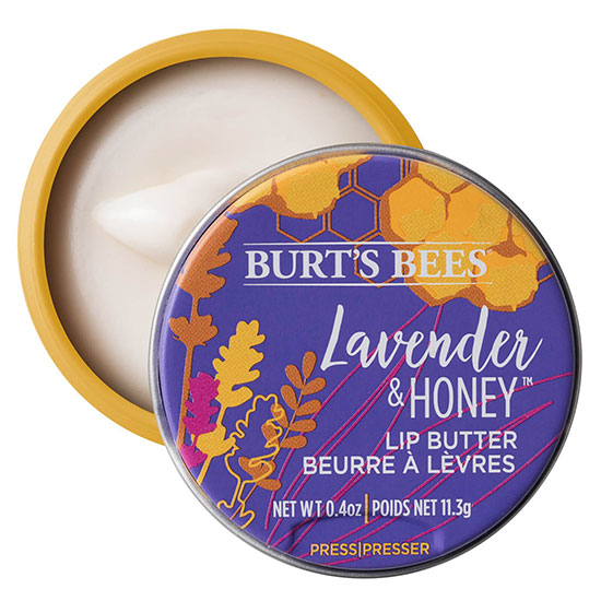 Burt's Bees 100% Natural Moisturising Lip Butter With Lavender & Honey