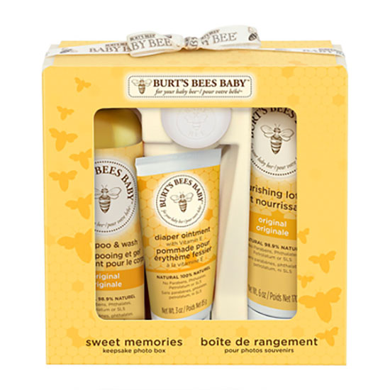 Burt's Bees Baby Bee Sweet Memories Gift Set With Keepsake Photo Box
