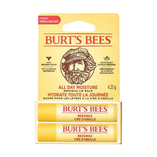 Burt's Bees Beeswax Lip Balm Duo