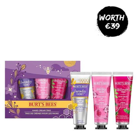 Burt's Bees Hand Cream Trio Gift Set