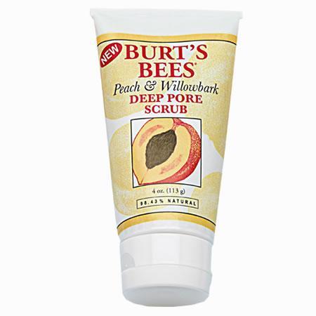 Burt's Bees Peach & Willowbark Deep Pore Scrub