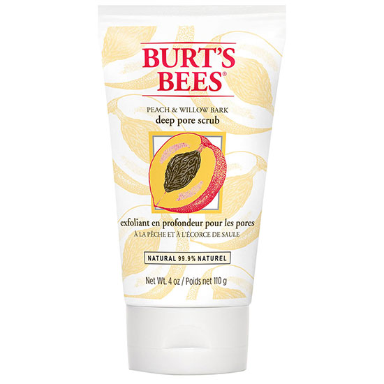 Burt's Bees Peach & Willowbark Deep Pore Scrub