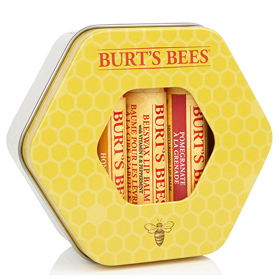 Burt's Bees Lip Balm Trio Tin Gift Set